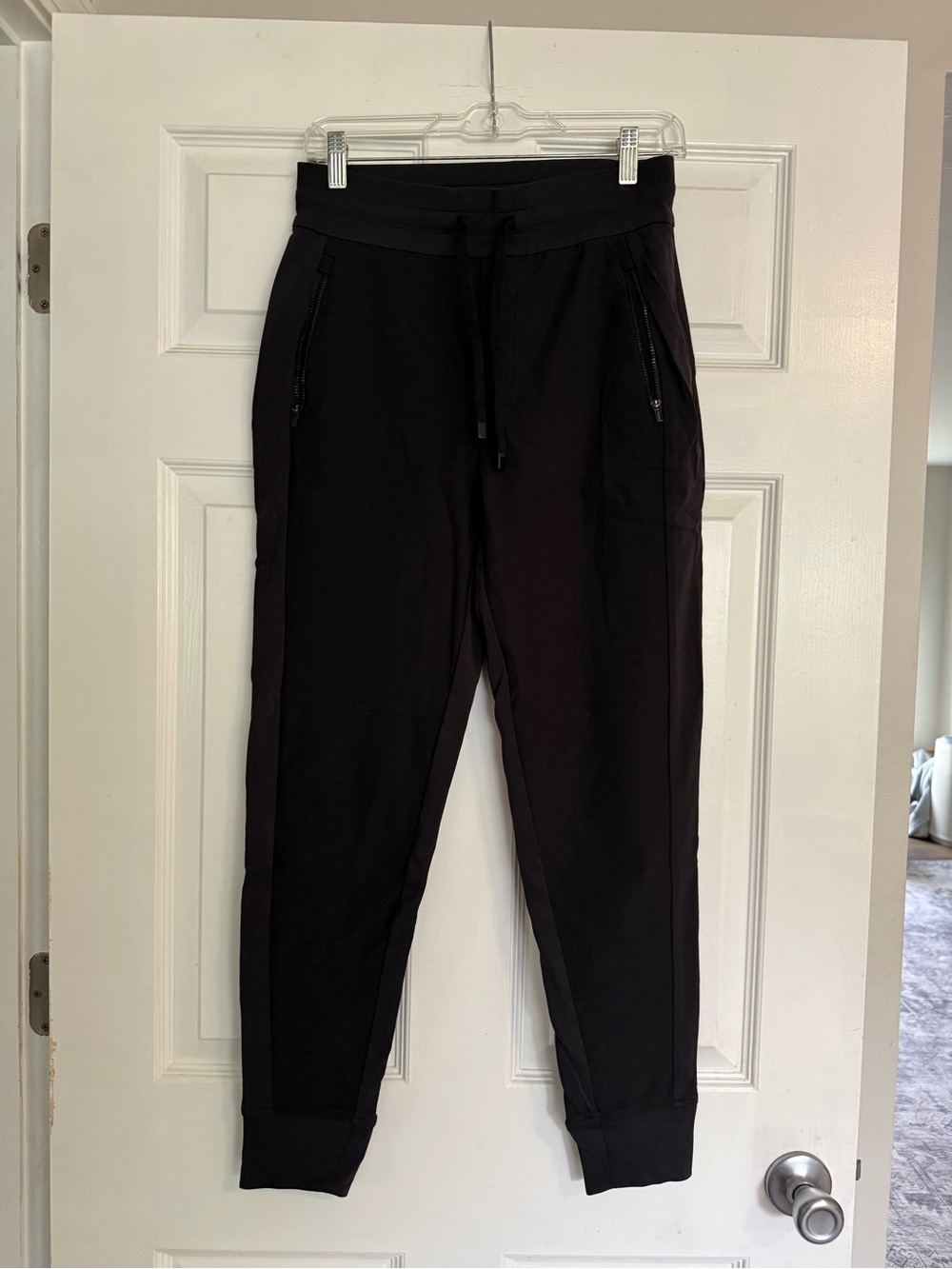 Athleta Black Women's Jogger Pants with Zip Pockets
